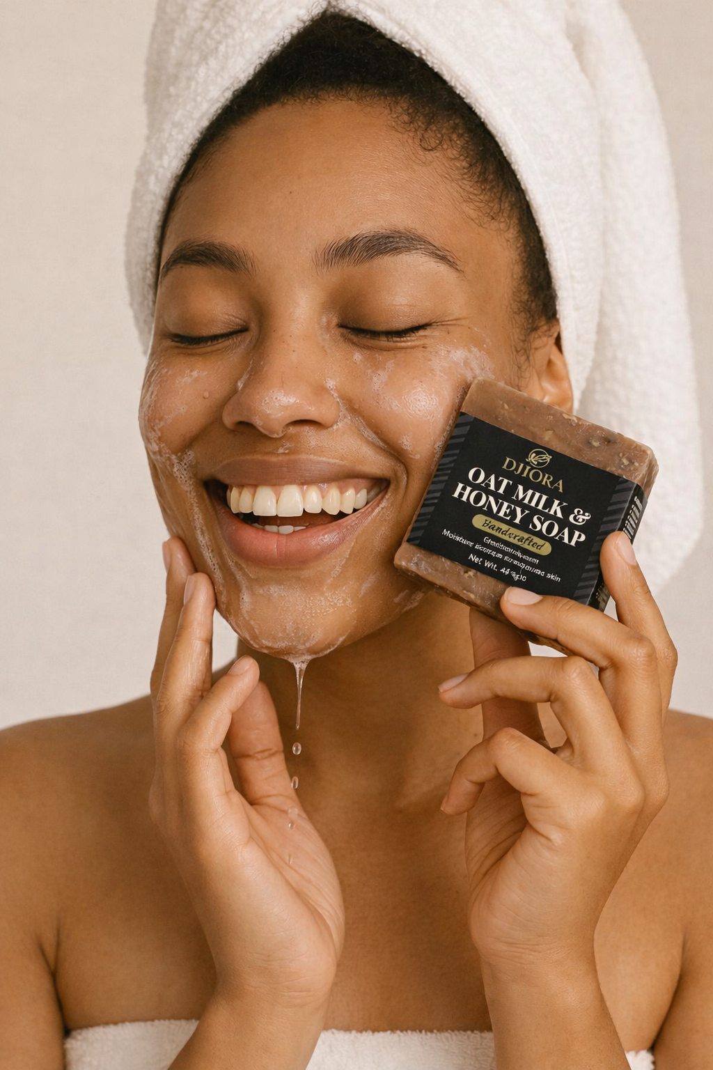 oat milk & honey soap