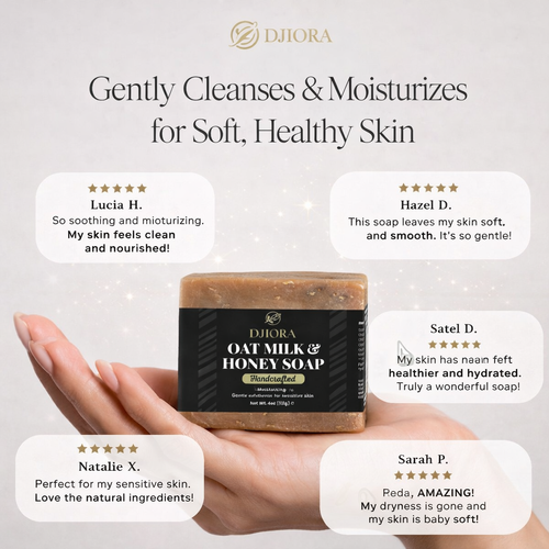 oat milk & honey soap