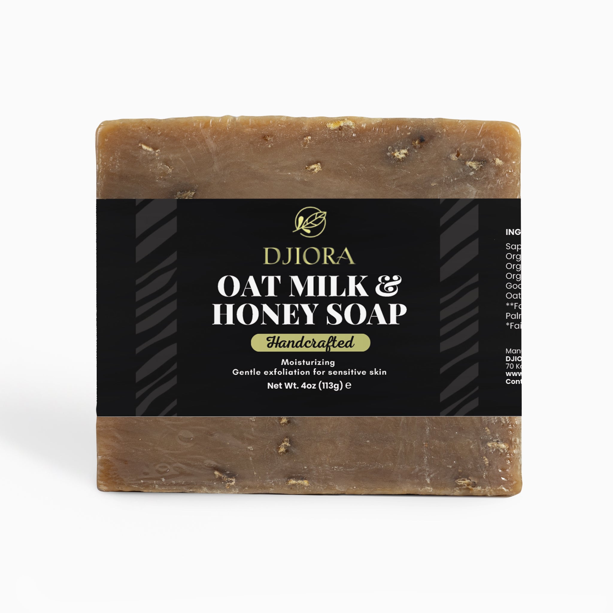 oat milk & honey soap
